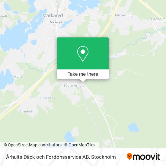 Århults Däck och Fordonsservice AB map