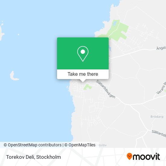 Torekov Deli map