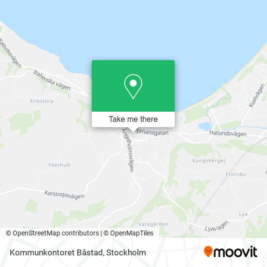 Kommunkontoret Båstad map