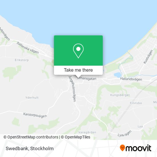 Swedbank map