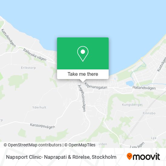 Napsport Clinic- Naprapati & Rörelse map