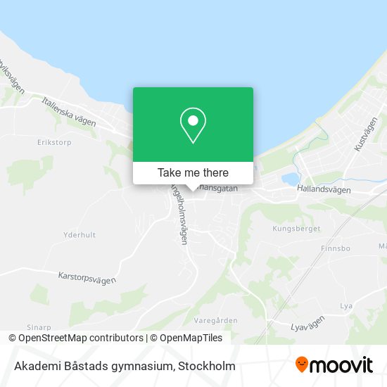 Akademi Båstads gymnasium map