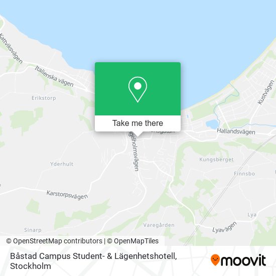 Båstad Campus Student- & Lägenhetshotell map