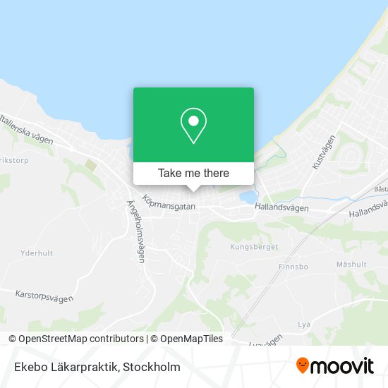 Ekebo Läkarpraktik map