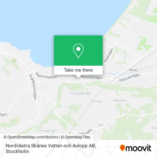 Nordvästra Skånes Vatten och Avlopp AB map