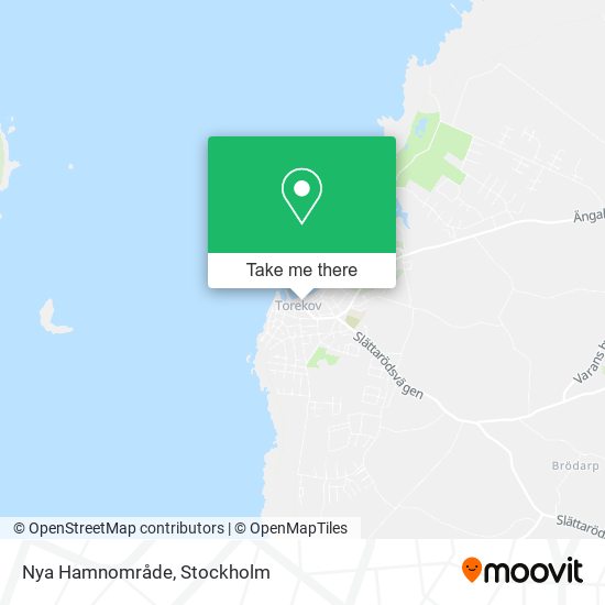 Nya Hamnområde map