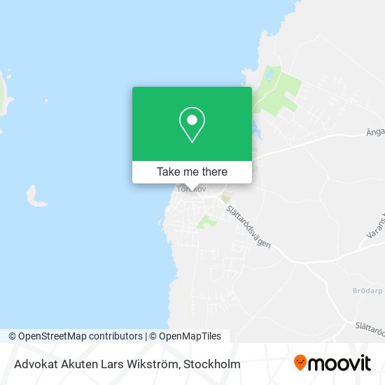 Advokat Akuten Lars Wikström map