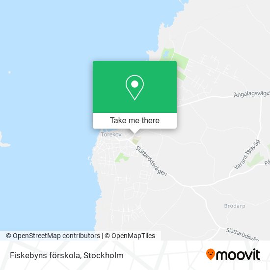 Fiskebyns förskola map