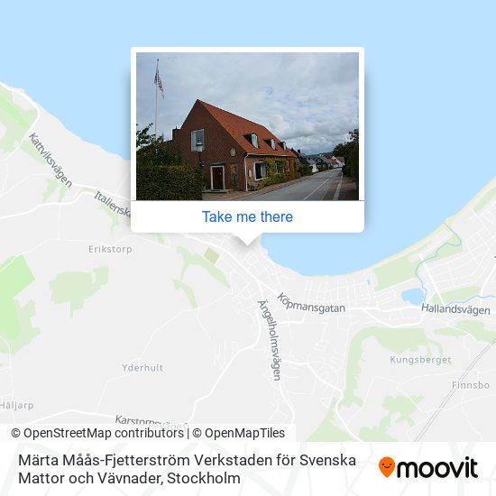 Märta Måås-Fjetterström Verkstaden för Svenska Mattor och Vävnader map