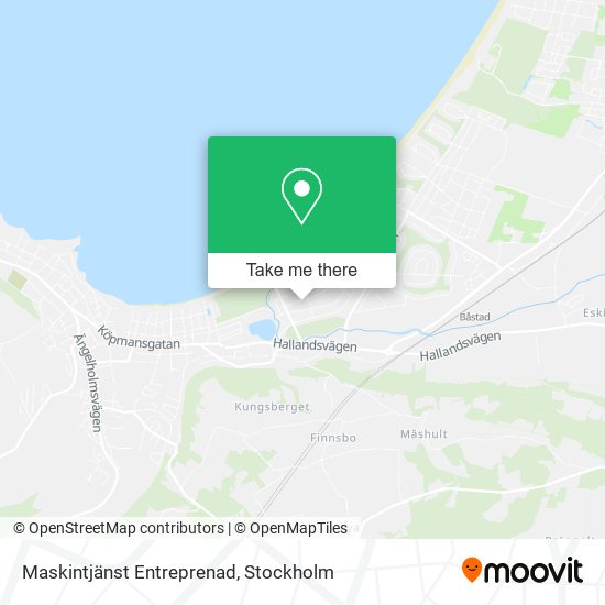 Maskintjänst Entreprenad map