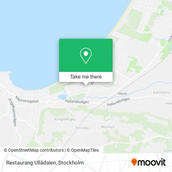 Restaurang Ullådalen map