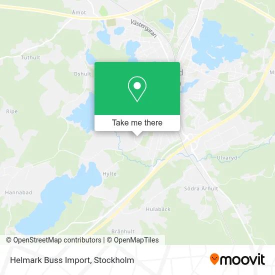 Helmark Buss Import map