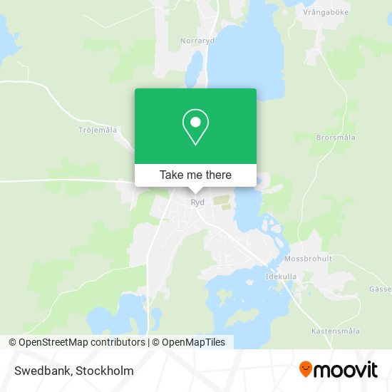 Swedbank map