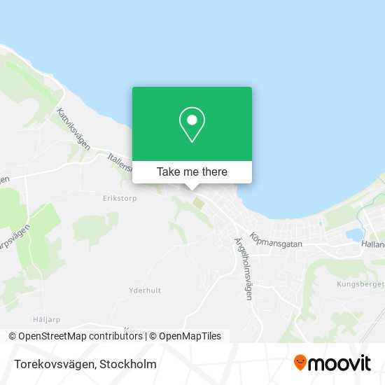 Torekovsvägen map