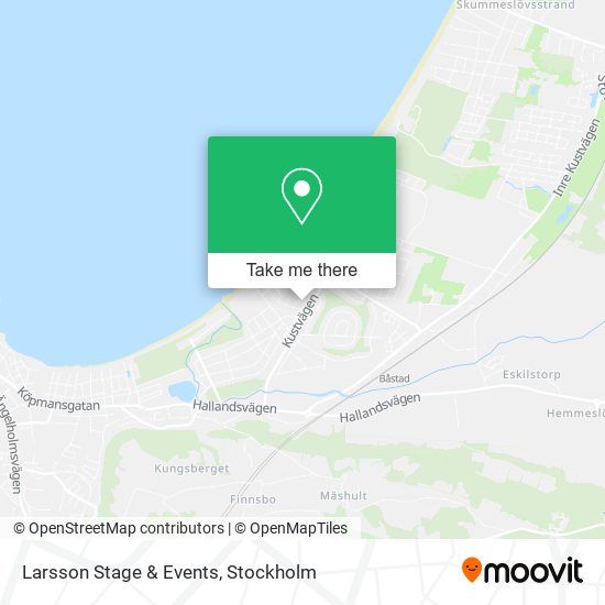 Larsson Stage & Events map