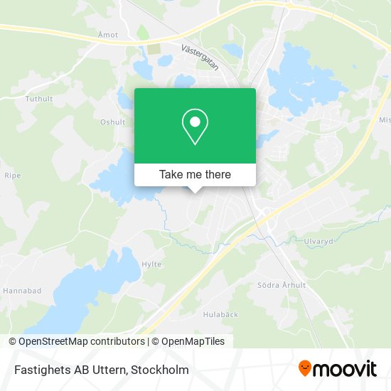 Fastighets AB Uttern map