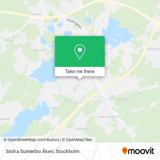 Södra Sunnerbo Åkeri map