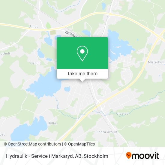 Hydraulik - Service i Markaryd, AB map
