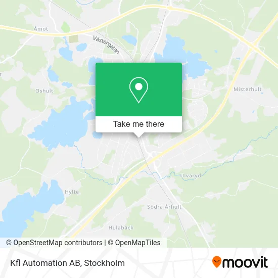 Kfl Automation AB map