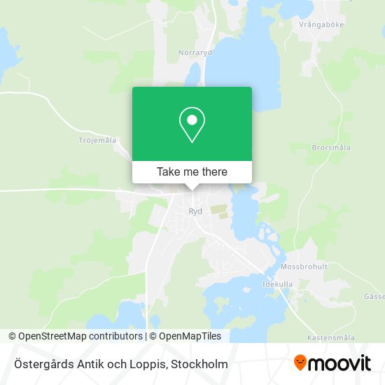 Östergårds Antik och Loppis map