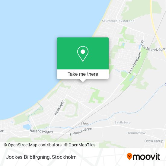 Jockes Bilbärgning map
