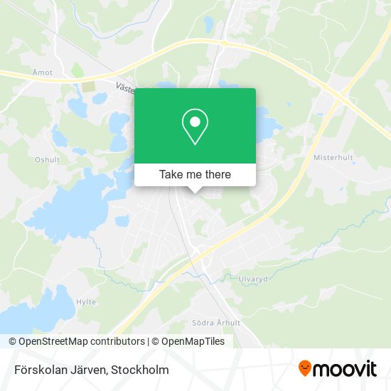 Förskolan Järven map