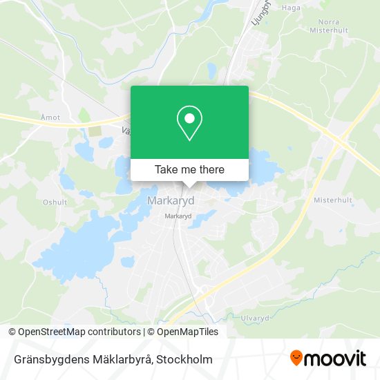 Gränsbygdens Mäklarbyrå map