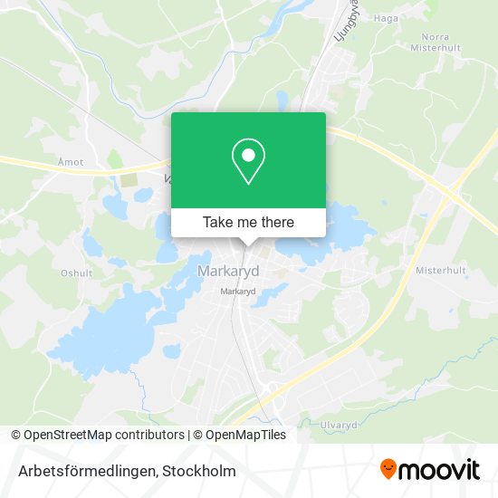 Arbetsförmedlingen map