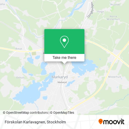 Förskolan Karlavagnen map