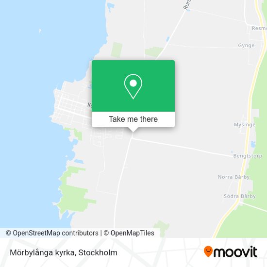 Mörbylånga kyrka map