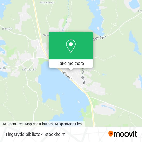 Tingsryds bibliotek map