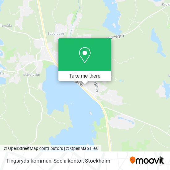 Tingsryds kommun, Socialkontor map