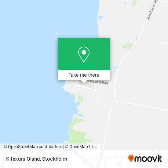 Kitekurs Oland map