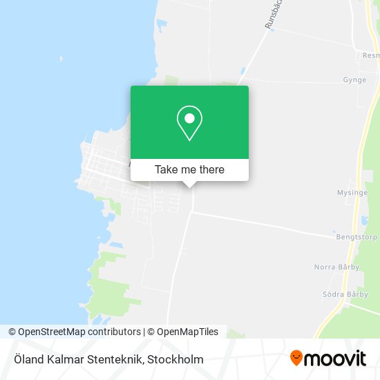 Öland Kalmar Stenteknik map