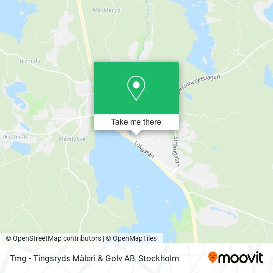 Tmg - Tingsryds Måleri & Golv AB map