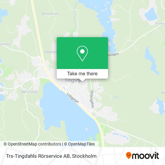 Trs-Tingdahls Rörservice AB map
