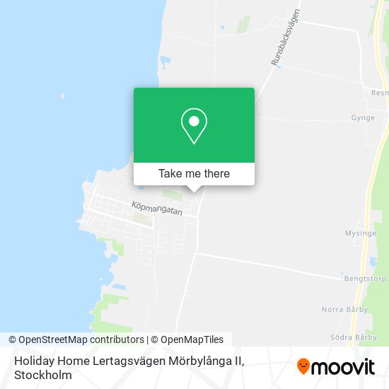 Holiday Home Lertagsvägen Mörbylånga II map