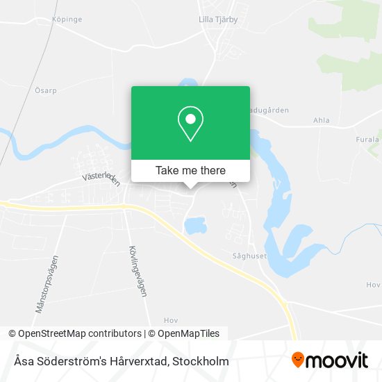 Åsa Söderström's Hårverxtad map