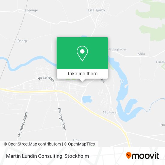 Martin Lundin Consulting map