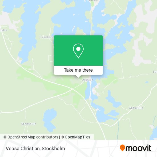 Vepsä Christian map