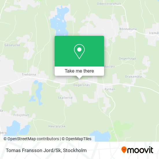Tomas Fransson Jord/Sk map