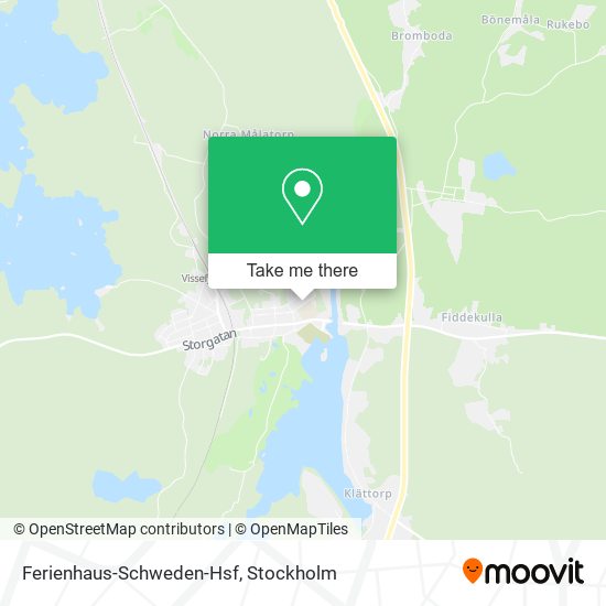 Ferienhaus-Schweden-Hsf map