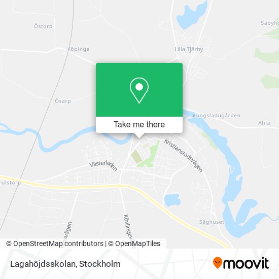 Lagahöjdsskolan map