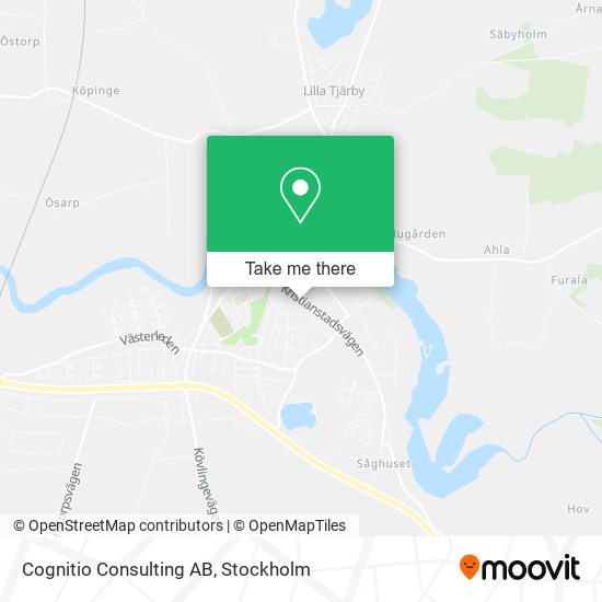 Cognitio Consulting AB map