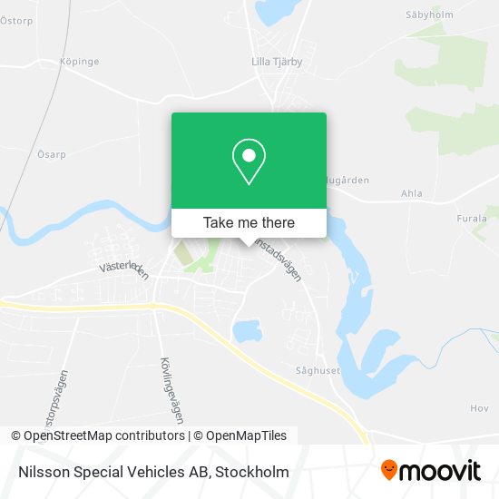 Nilsson Special Vehicles AB map