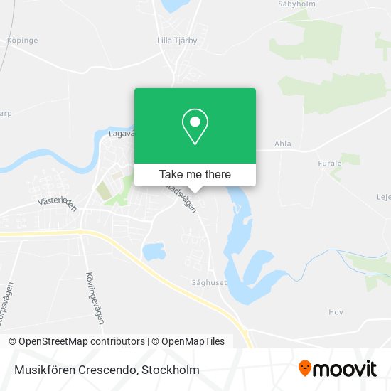 Musikfören Crescendo map