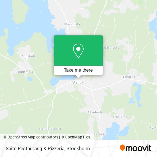Saits Restaurang & Pizzeria map