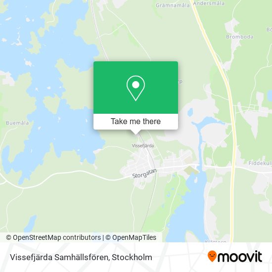 Vissefjärda Samhällsfören map