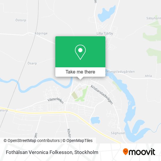 Fothälsan Veronica Folkesson map