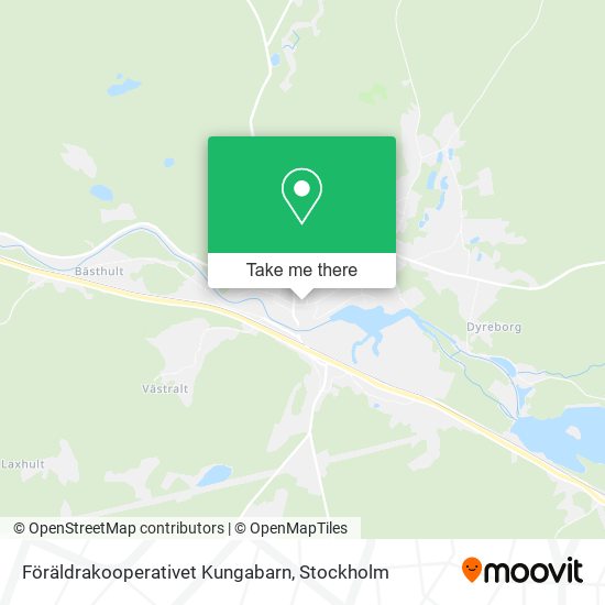 Föräldrakooperativet Kungabarn map